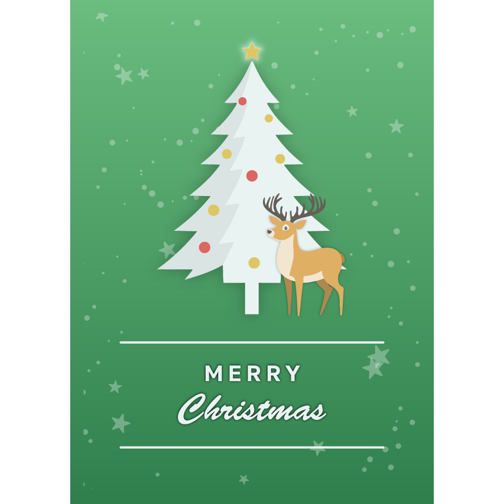 クリスマスをテーマにしたイラスト